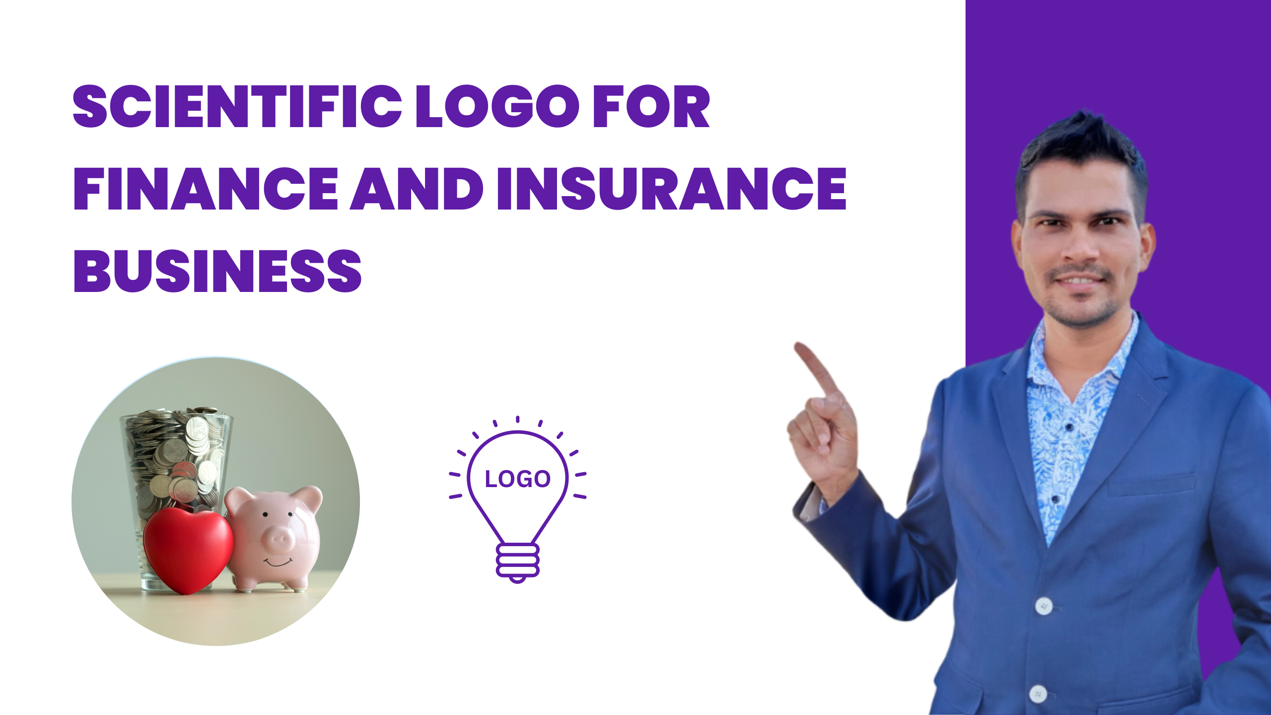 Scientific Logo for Finance and insurance Business