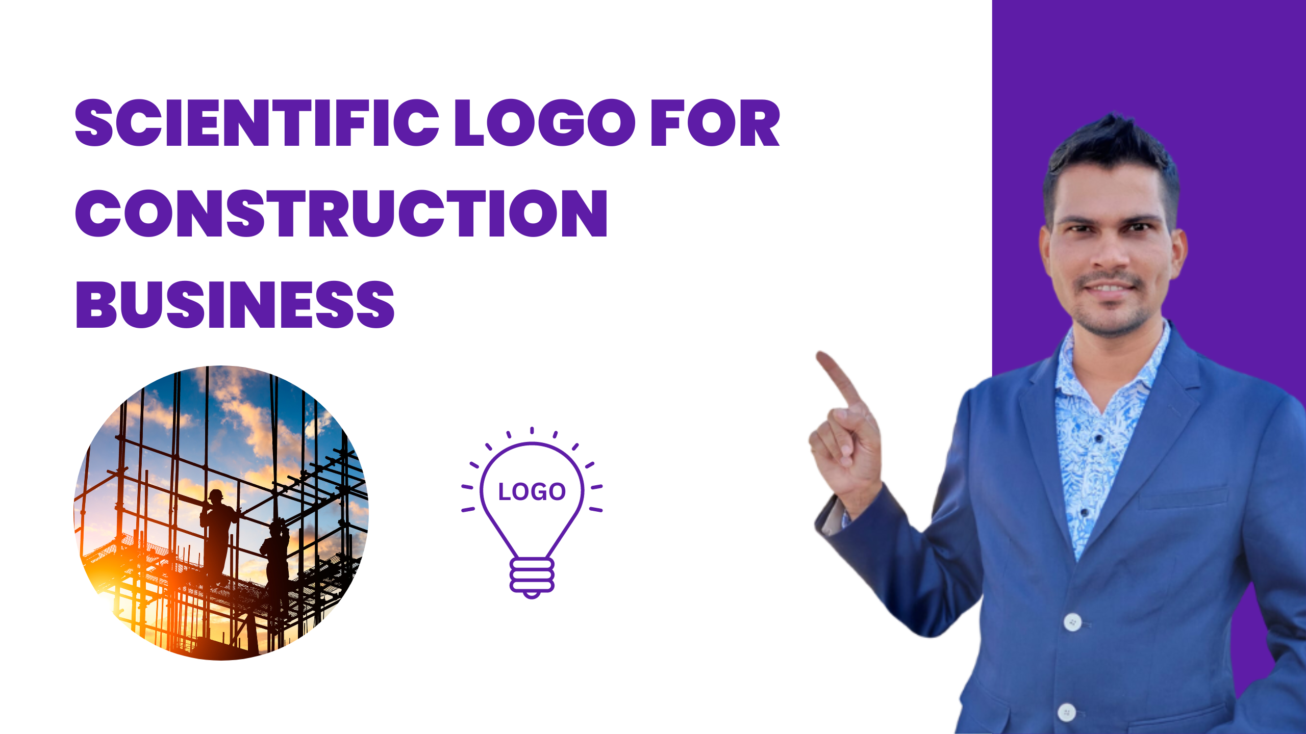 Construction Business,scientific logo, Subhash&#8217;s Mastery of Scientific Logo for Construction Business, Scientific Logo by Subhash