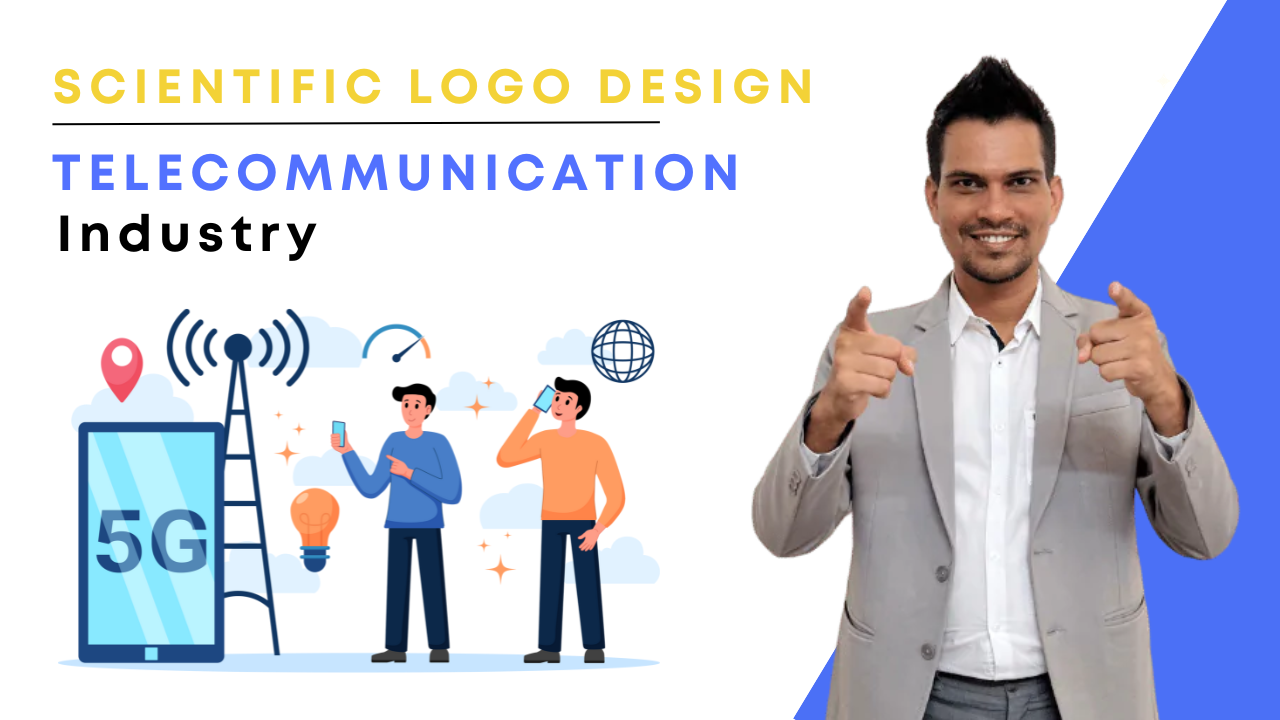 Scientific Logo Design for Telecommunication Industry