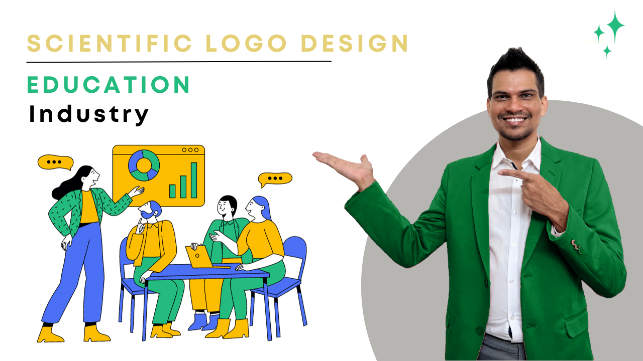 Scientific Logo Design for education industry